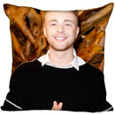 Axyaa Satin Soft Pillow Cover Square Zipper Pillowcase
