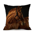 Axyaa Pentium Horse Pillowcase for Modern Home Decor and Car Sofa Pillow
