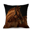 Axyaa Pentium Horse Pillowcase for Modern Home Decor and Car Sofa Pillow