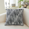 Axyaa Large Textured Accent Pillowcases, 45x45cm, Abstract Jacquard Design