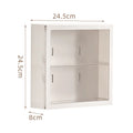Axyaa Acrylic Blind Box Figures Display Case Stand Dust Proof Toy Storage Box