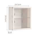 Axyaa Acrylic Blind Box Figures Display Case Stand Dust Proof Toy Storage Box