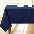 Axyaa Jacquard Polyester Tablecloth for Home Banquet Tables