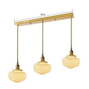 Axyaa Glass LED Pendant Light: Indoor Hanging Lamp Suspension Fixtures