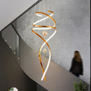 Axyaa LED Pendant Light: Modern Chandeliers for Living Room & Dining Room