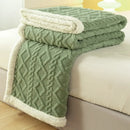 Axyaa Double Thickened Throw Blanket for Winter - Super Soft Cozy Sofa Bed Cover