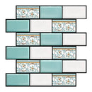 Axyaa 3D Subway Tile Wall Panel Sticker for Kitchen Bathroom Living Room