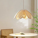 Nordic Wabi Sabi Chandelier Petal Pendant Light by Axyaa