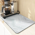 Axyaa Striped Dining Table Mat Coasters - Absorbent Placemats for Kitchen