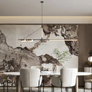 Axyaa Modern Led Pendant Chandelier for Home Interior Decor and Lighting