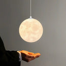 Axya Moon Ball Pendant Light: Modern Design Hanging Lamp Chandelier for Home Decor & Restaurant