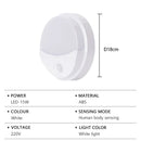 Axyaa LED Outdoor Waterproof Wall Light for Bathroom, Balcony, Courtyard