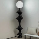 Axyaa LED Floor Lamp with Sphere Lampshade for Luxury Home Decor