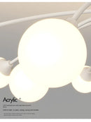 Axyaa Nordic Luxe Chandelier: Modern, Elegant Lighting for Living Room, Dining Room, Bedroom