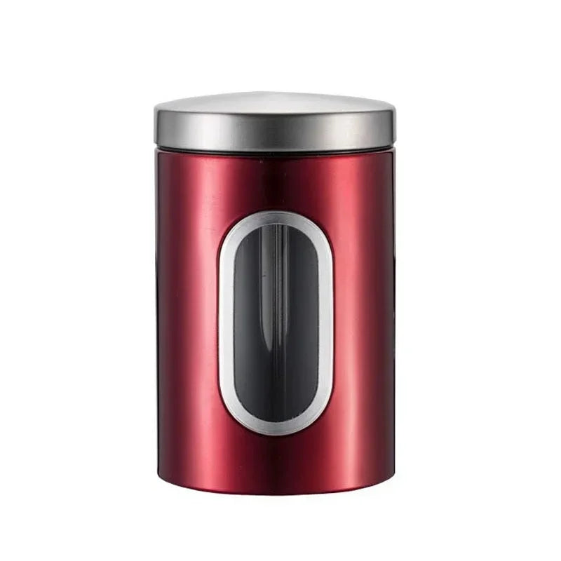 Axyaa Stainless Steel Sealed Storage Jar for Kitchen Supplies