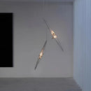 Axyaa Glass Pendant Lights for Modern Dining Room & Living Room