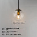 Axyaa Modern Glass Chandelier Bar Counter Restaurant Hanging Lights