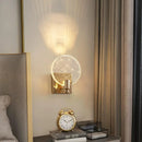 Axyaa Crystal Bubble Wall Lamp for Bedroom Living Room Modern Aisle Lighting