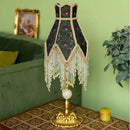 Axyaa French Tassels Table Lamp - Retro Style for Living Room or Bedroom