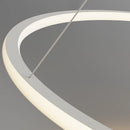 Axyaa LED Circular Hanging Pendant Lamp for Modern Home Decoration