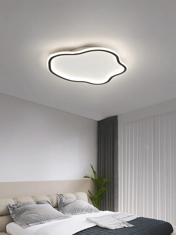 Axyaa Cloud LED Ceiling Light: Modern, Minimalist, Warm, Romantic for Children's Room.