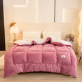 Axyaa Winter Thicken Milk Fleece Blanket | Soft & Cozy Weighted Comforter Core