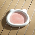 Axyaa Ceramic Heart Dessert Plate Set - Cute Tableware for Breakfast and More