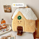 Axyaa Santa Claus Cushion | Christmas Gift Decoration for Living Room Sofa