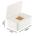 Axyaa Tissue Holder Box Portable Dustproof Baby Home Car Kitchen Organizer
