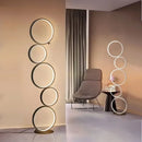 Axyaa Nordic LED Floor Lamp - Artistic & Luxurious Touch Switch Lighting