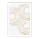 Minimalist Boho Wall Art Print for Living Room Decor by Axyaa