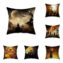 Axyaa Halloween Scarecrow Pattern Pillowcase for Office, Living Room, Sofa, Car.
