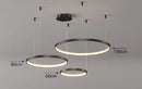 Axyaa LED Ring Chandelier for Dining and Living Room Lighting