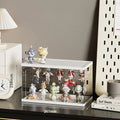 Axyaa Acrylic Bubble Display Rack Lego Storage Box Large Capacity Transparent Cabinet.