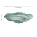 Axyaa Glass Fruit Bowl: Sleek & Modern Living Room Decor