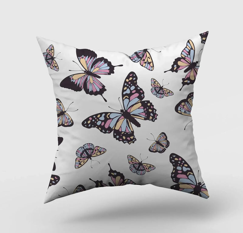 Axyaa Cartoon Butterfly Print Pillowcase 45*45cm
