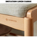 Axyaa Solid Wood Shoe Rack Bench with Cushion - Entryway, Living Room & Bedroom Organizer