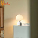 Axyaa Marble Table Lamp LED G9 Simple Designer Desk Light Luxury Atmosphere Home Decor