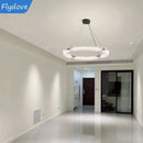 Axyaa Glass LED Chandelier Home Lighting - Nordic Minimalist Designer for Living Room Dining Bedroom