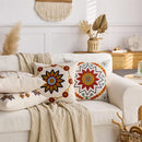Axyaa Boho Geometric Cotton Cushion Cover - Ethnic-Inspired Home Decor