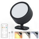 Axyaa Wireless LED Spotlight Wall Lamp with Remote Control for Bedroom Decor