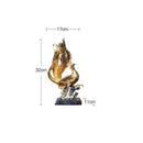 Axyaa Chinese Style Home Decor Ornaments: Antique Shelves, High-End Handicrafts for Living Room & Office