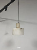 Luxury Marble Bedside Chandelier for Home Decor by Axyaa