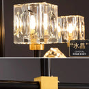 Axyaa Crystal Chandelier - Luxury Living Room & Dining Room Ceiling Light