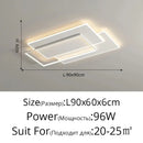 Axyaa LED Ceiling Lamp Remote Control Modern Home Interior Lighting Fixture