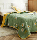 Axyaa Daisy Printed Cotton Air Conditioner Duvet, Easy Care for Summer