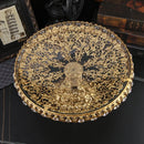 Axyaa Crystal Glass Fruit Tray Home Decor Living Room Coffee Table Ornaments