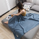 Axyaa Cotton Gauze Towel Quilt - Lightweight Summer Blanket