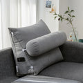 Axyaa Triangular Sofa Cushion, Comfortable Living Room Pillow and Backrest