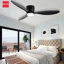 Axyaa Minimalist Ceiling Fan LED Light Motor High Air Volume Remote Control.